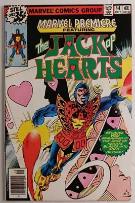 Buy Marvel Premiere Featuring Jack Of Hearts #44 ~ 1978 ~ NEWSSTAND EDITION ~ Nice! • 3.96£