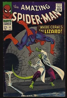 Buy Amazing Spider-Man #44 FN+ 6.5 2nd Appearance Lizard! John Romita! Marvel 1967 • 119.15£