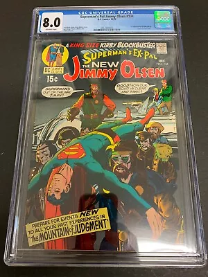 Buy Superman's Pal Jimmy Olsen #134 * Cgc 8.0 * (1970) 1st Darkseid!  Pristine Case! • 395.26£
