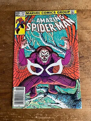 Buy Amazing Spider-Man #241 Marvel Comics 1983 Newsstand G • 11.85£