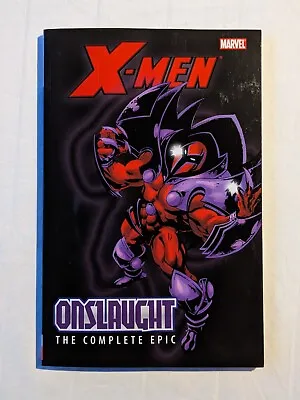 Buy First Print, 2008. NEW X-MEN: ONSLAUGHT - THE COMPLETE EPIC Vol 1. • 47.30£