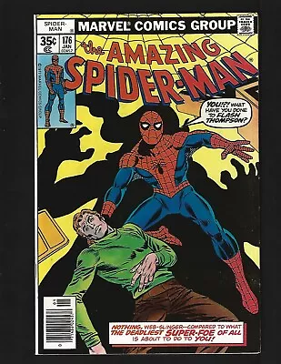 Buy Amazing Spider-Man #176 VF 1st Bart Hamilton As Green Goblin Flash Thomson MJ • 15.19£