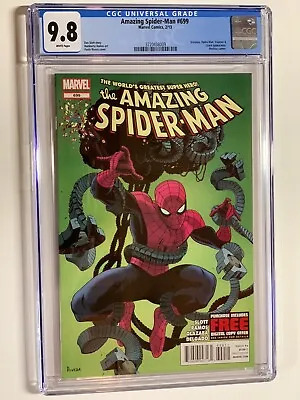 Buy Amazing Spider-man 699 Cgc 9.8 Wp Marvel 2013 • 46.48£