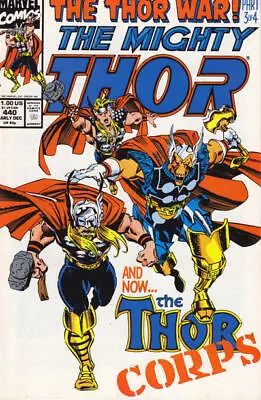 Buy Thor (1962) # 440 (7.5-VF-) 1st App. Thor-Corps 1991 • 9.90£