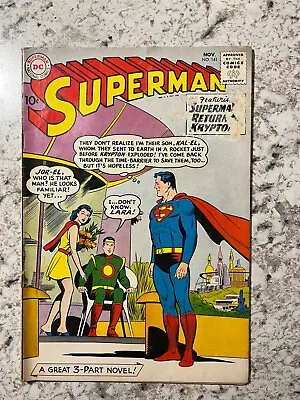 Buy Superman #141 (DC Comics 1960) Silver Age Comic • 27.81£