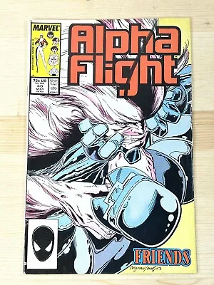 Buy Marvel Comics - Alpha Flight #46 - May 1987 - Friends And Lovers - G/VG • 2.35£