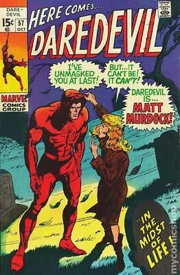 Buy Daredevil #57 GD/VG 3.0 1969 Stock Image • 11.10£