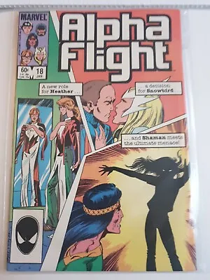 Buy Alpha Flight #18 Marvel Comics Jan 1985 John Byrne Rare Vf+ • 2.99£