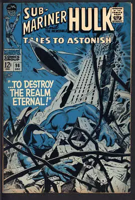 Buy Tales To Astonish #98 6.5 // 1st Cameo Appearance Of Lord Seth Marvel 1967 • 56.92£