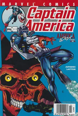 Buy Captain America (3rd Series) #46 (Newsstand) VF/NM; Marvel | 513 Dan Jurgens Red • 42.10£