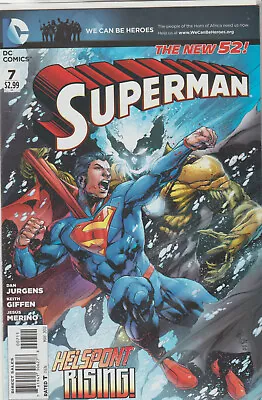 Buy Dc Comics Superman #7 May 2012 New 52 1st Print Nm • 2.25£