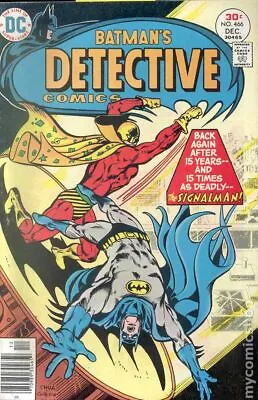 Buy Detective Comics #466 VG 1976 Stock Image Low Grade • 7.52£