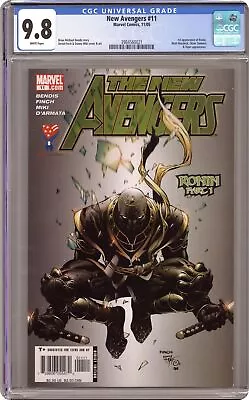 Buy New Avengers #11D Finch Direct Variant CGC 9.8 2005 3984560021 • 111.89£