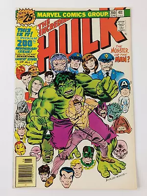 Buy Incredible Hulk #200 Marvel 1976 Comic Bronze Age MVS Intact • 15.76£