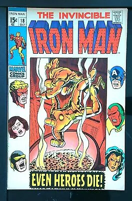 Buy Iron Man (Vol 1) #  18 (VryFn Minus-) (VFN-)  RS003 Marvel Comics AMERICAN • 37.99£