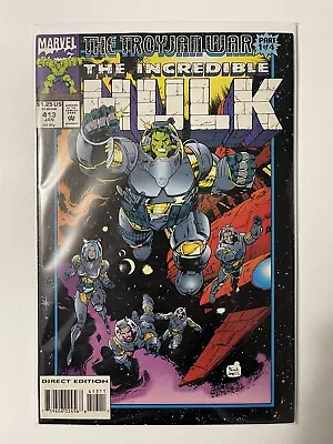 Buy The Incredible Hulk #413 Marvel Comics 1994 VF / NM + Bagged • 3.20£