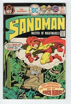 Buy The Sandman #4 1975 VF 25 Cent Cover Comic DC Comics Jack Kirby • 7.13£
