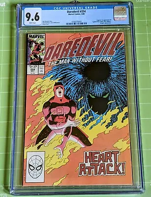 Buy Daredevil #254 CGC 9.6/NM+ WhPgs 1988 1st Appearance Of Typhoid Mary/OBO! • 77.48£