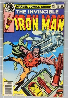 Buy Invincible Iron Man #118 (1979) - Marvel - 1st App Of Jim  Rhodey  Rhodes - KEY! • 19.42£