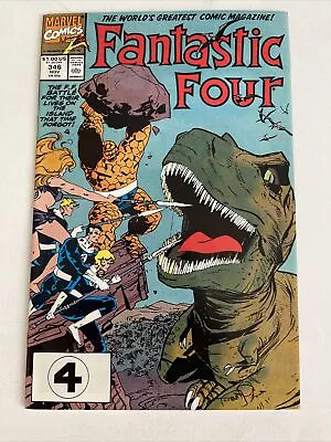 Buy FANTASTIC FOUR #346 - NOVEMBER 1990 - 1st CAMEO OF TIME VARIANCE • 7.10£