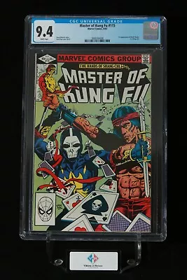 Buy Master Of Kung Fu #115 ~ CGC 9.4 ~ 1st Appearance Of Death Dealer (Li Ching-Lin) • 157.68£
