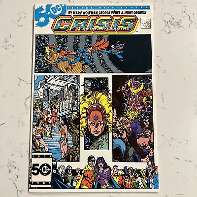 Buy CRISIS On INFINITE EARTHS #11 1986 Wolfman PEREZ COVER & ART! SUPERMAN Batman • 1.60£