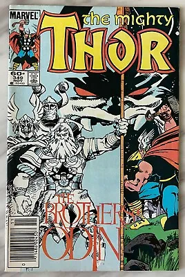 Buy Thor #349 | Origin Of Odinforce | See Pictures | Marvel (1984) • 3.96£