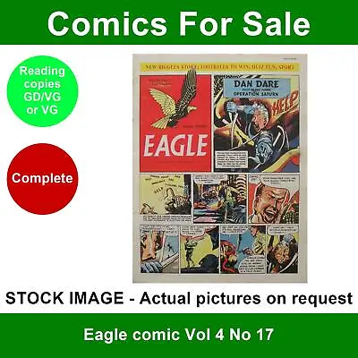 Buy Eagle Comic Vol 4 No 17 - GD/VG To VG - 31 July 1953 • 4.99£