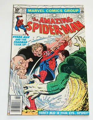 Buy Newsstand Edition The Amazing Spider-man #217 June 1981 Comic Book Marvel C155 • 48.25£