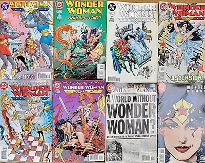 Buy 1997 (8) Wonder Woman #121, 122, 123, 124, 125, 126, 127, 128 Light Damage #121 • 15.93£