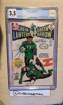 Buy Green Lantern #87 Cgc 3.5 1971 1972 1st Appearance John Stewart Dc Comics • 233.02£