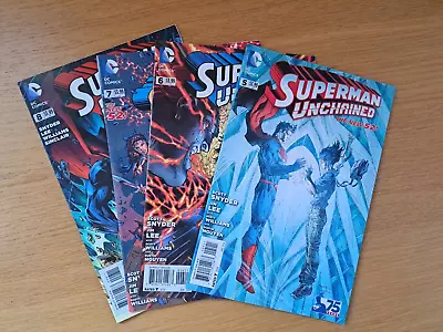 Buy DC Comics Superman Unchained 2014 Issues 5 6 7 8 Bundle • 4£