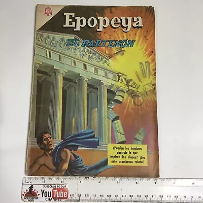 Buy 1966 Spanish Mexican Comics Epopeya #98 El Partenon Editorial Novaro Mexico • 3.94£