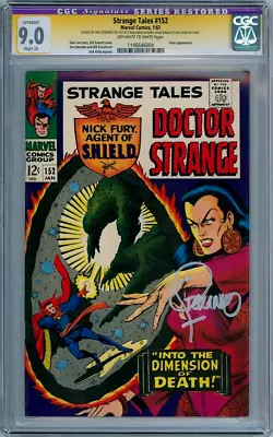 Buy Strange Tales #152 1967 Cgc 9.0 Ap Signature Series Signed Jim Steranko Marvel • 249.95£