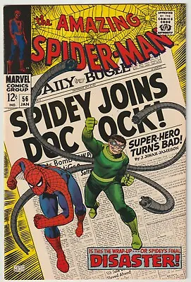 Buy Amazing Spider-Man #56  (Marvel 1963 Series)  VFN • 199.95£