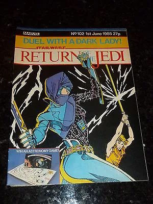 Buy Star Wars Weekly Comic - Return Of The Jedi - No 102 - Date 01/06/1985 UK Comic • 9.99£