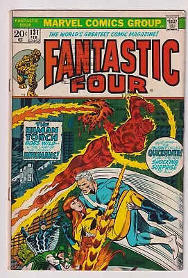 Buy Fantastic Four Vol 1 # 131 - 1st Omega The Ultimate Alpha - Marvel Comics 1973 • 14.29£