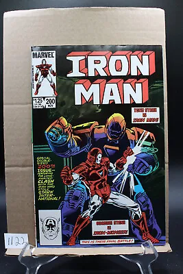 Buy IRON MAN #200 -1985 Marvel VF+ Copper Age Tony Stark 1st Iron Monger • 7.91£