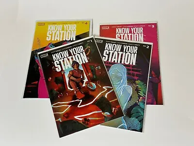 Buy KNOW YOUR STATION # 1 2 3 4  Gailey Kangas Nalty BOOM Studios 2022 • 4.74£