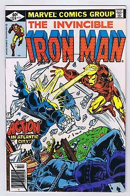 Buy Iron Man #124 Fine Signed W/COA Bob Layton 1979 Early Direct Market Marvel • 50.07£