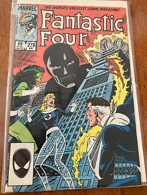 Buy Fantastic Four #278 - 1st Kristoff Vernard As Dr. Doom! (Marvel May 1985) • 11.92£