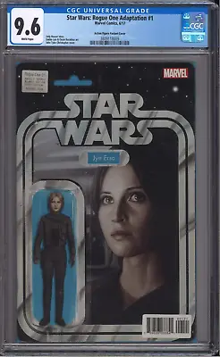 Buy Star Wars: Rogue One Adaptation #1 - CGC 9.6 - Jyn Erso Action Figure Variant • 71.12£