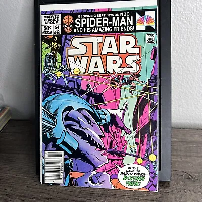 Buy Star Wars Comic Book #54 1981 Newsstand Edition First Print Simonson Cover Art • 18.97£