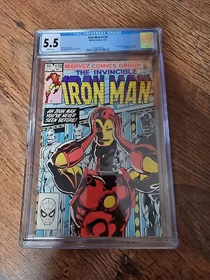 Buy Marvel Comics Iron Man #170 1983 Vol.1 1st Appearance Of James Rhodes CGC 5.5 • 63.99£