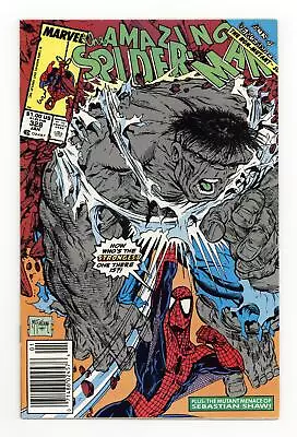 Buy Amazing Spider-Man #328N Newsstand Variant VG+ 4.5 1990 • 11.92£