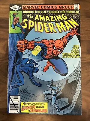 Buy THE AMAZING SPIDER-MAN ISSUE #200 DEATH BURGLAR (Amazing Fantasy#15) GRADE VF/NM • 37.99£