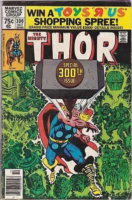 Buy Thor (Mighty) #300, Vol. 1 (1966-1996, 2009-2011) Marvel Comics,Newsstand • 8.53£