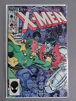 Buy UNCANNY X-MEN #191 Comic , 1ST APP NIMROD MARVEL COMICS 1985  • 18£