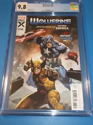 Buy Wolverine #38 Captain America CGC 9.8 NM/M Gorgeous Gem Wow • 39.95£