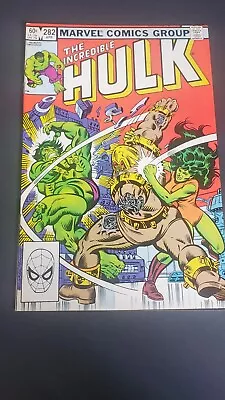 Buy Incredible Hulk #282 She Hulk Vf • 15.77£